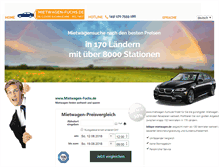 Tablet Screenshot of mietwagen-fuchs.de